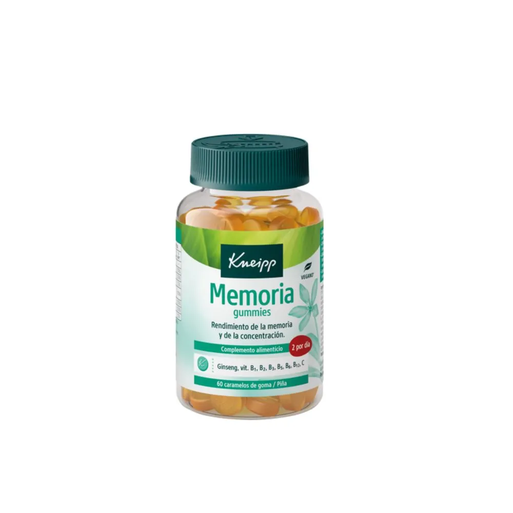 Kneipp Gummies Memoria 60uds | Bonsanté