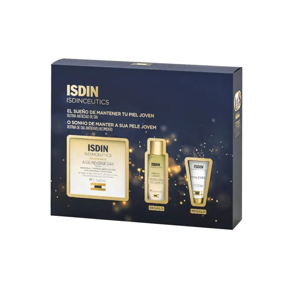 Isdin Isdinceutics Pack Rutina Antiedad de Día A.G.E Reverse Day 50 Ml + Regalos | Bonsanté