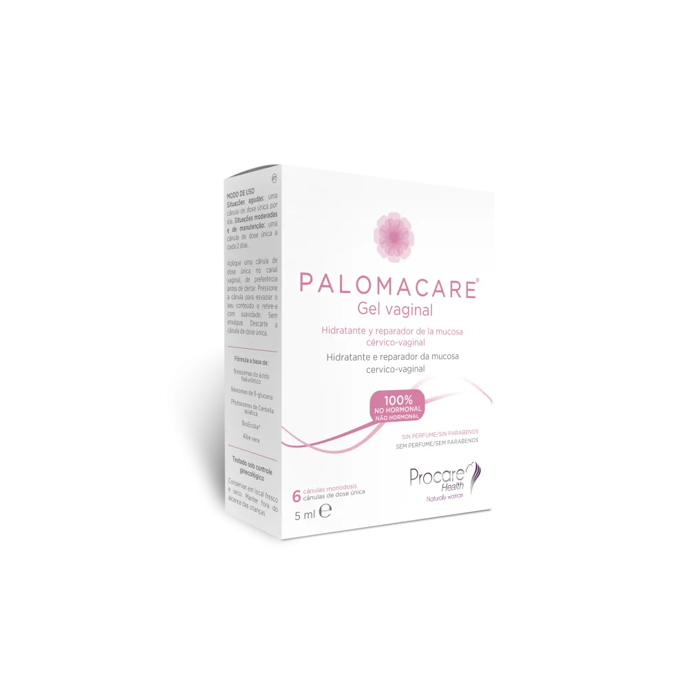 PALOMACARE Gel Vaginal Hidratante 6 Cánulas | Bonsanté