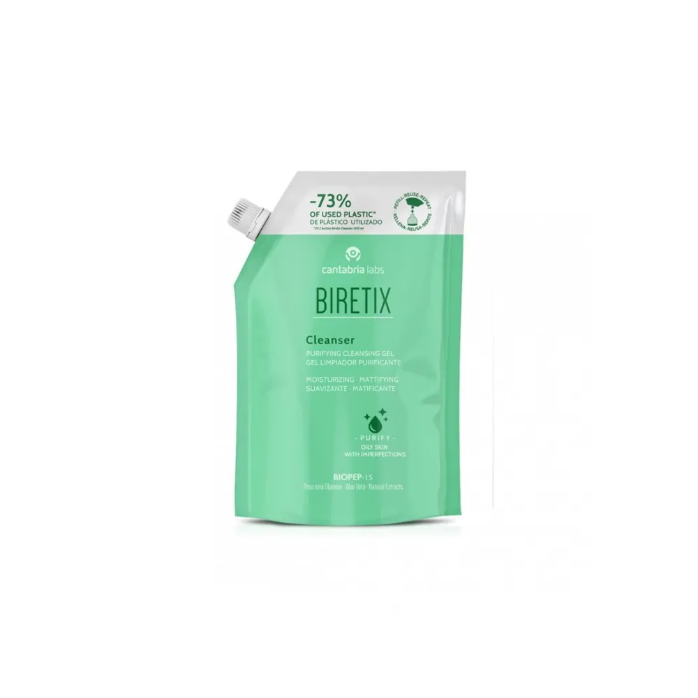 Biretix Cleanser Gel Limpiador Purificante Eco Refill 400 ml | Bonsanté
