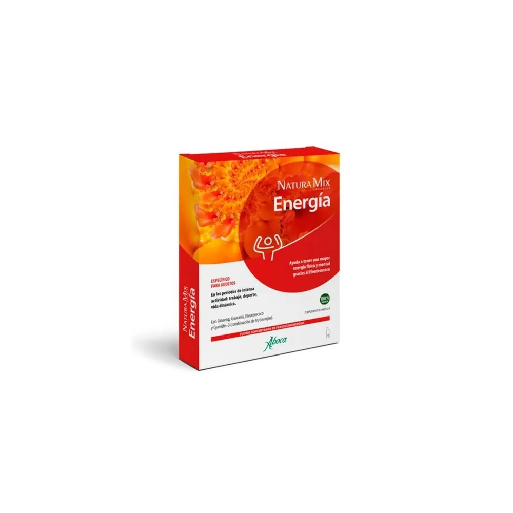 Aboca Natura Mix Advanced Energía Fluido Concentrado 10 Frascos Monodosis | Bonsanté