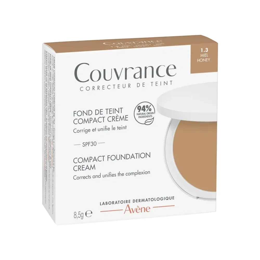 Avene Couvrance Crema Compacta Mate Miel 10 gr | Bonsanté