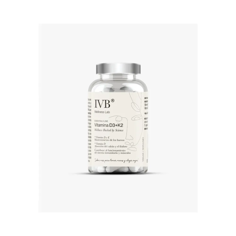 IVB Vitamina D3+K2 60 Cápsulas | Bonsanté
