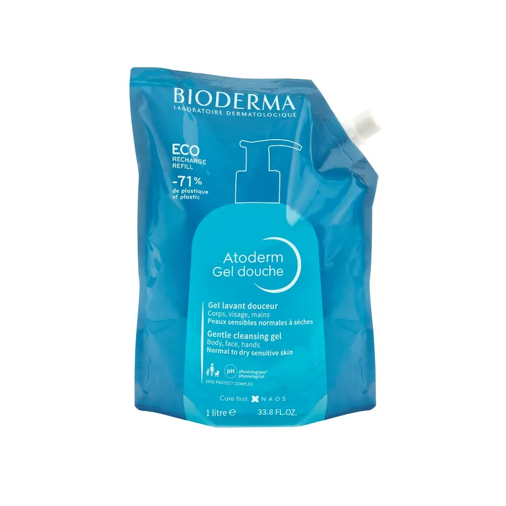Bioderma Atoderm Gel Ducha Eco Refill 1000 ml | Bonsanté