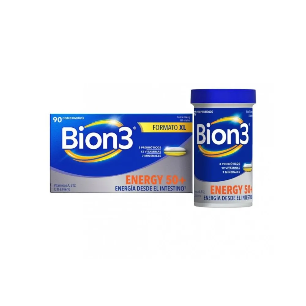Bion3 Energy Adultos +50 90 Comprimidos | Bonsanté