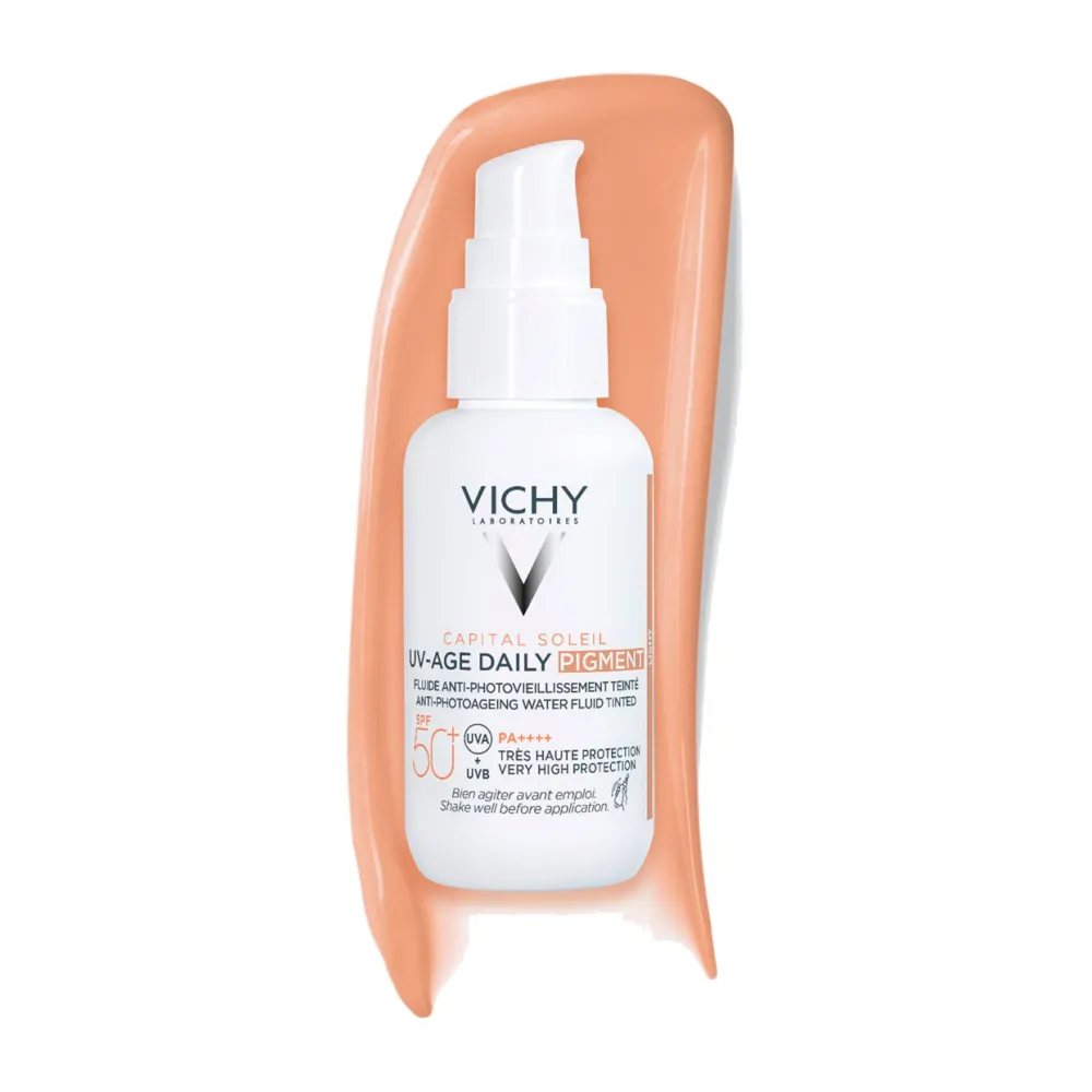 Vichy Capital Soleil UV-Age Daily PIGMENT Water Fluid Color SPF50+ 40 ml | Bonsanté