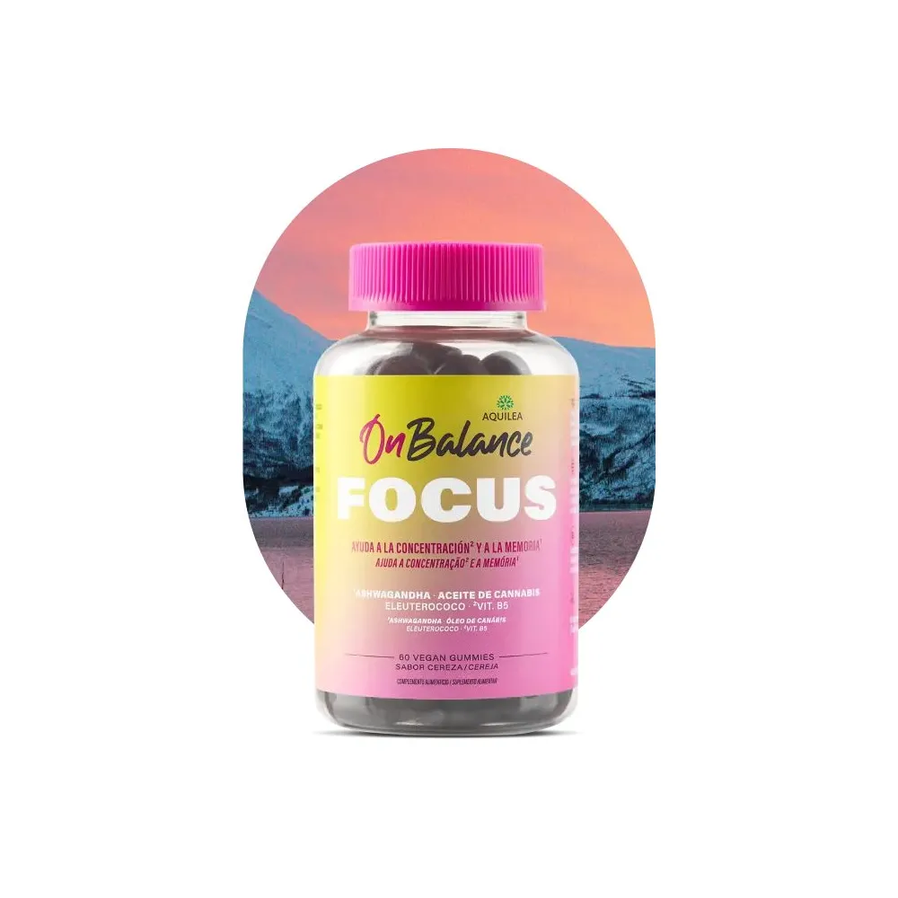 Aquilea OnBalance Focus 60 Gummies Sabor Cereza | Bonsanté