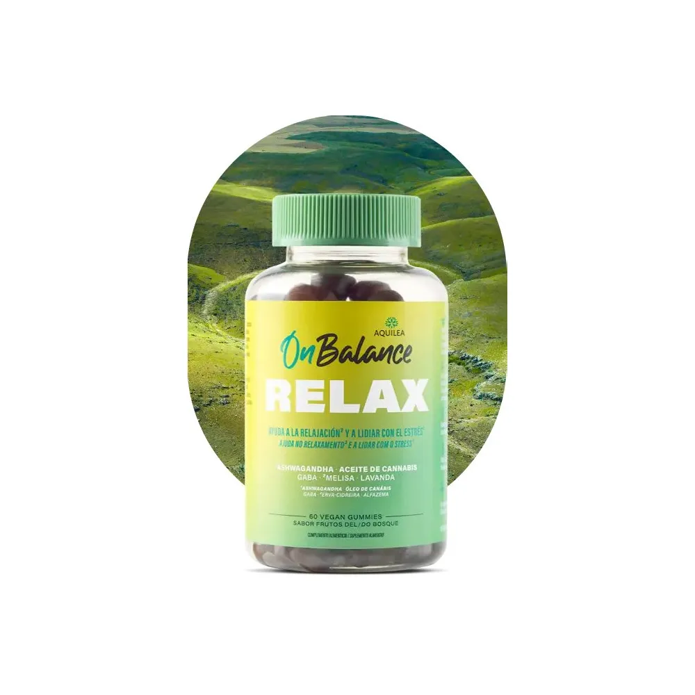 Aquilea OnBalance Relax 60 Gummies Sabor Frutos del Bosque | Bonsanté