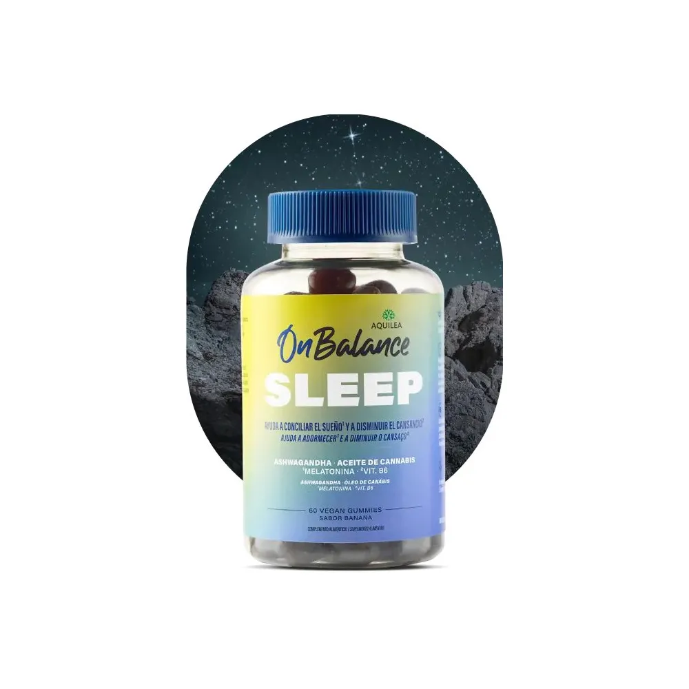Aquilea OnBalance Sleep 60 Gummies Sabor Banana | Bonsanté