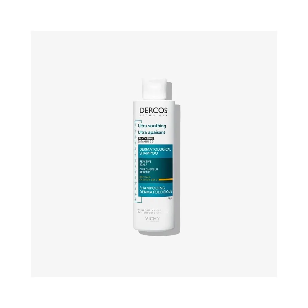 Vichy Dercos Champú Ultracalmante Cabello Seco 200 ml | Bonsanté