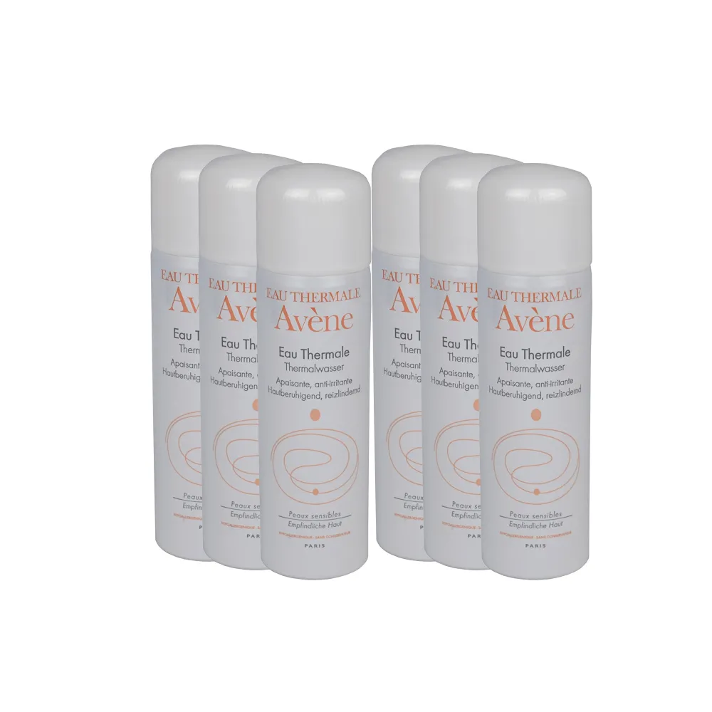 Avene Agua Termal PACK de 6x50 ml | Bonsanté