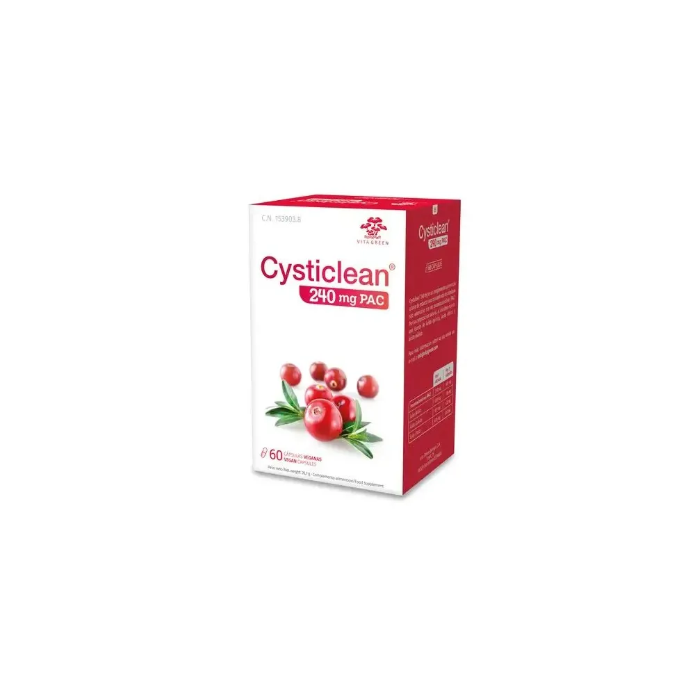 Cysticlean 240 Mg PAC 60 Cápsulas | Bonsanté