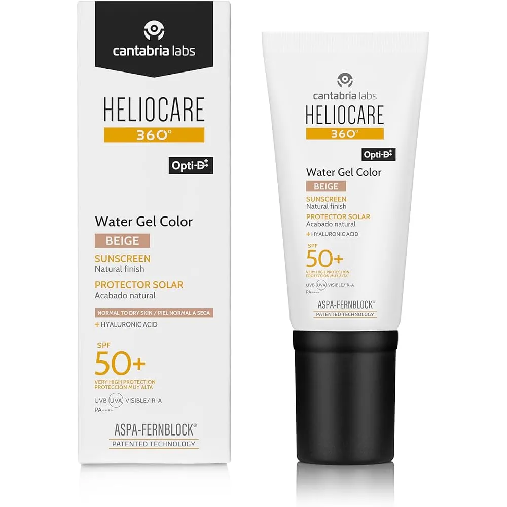 Heliocare 360º Water Gel Color Beige SPF50+ | Bonsanté