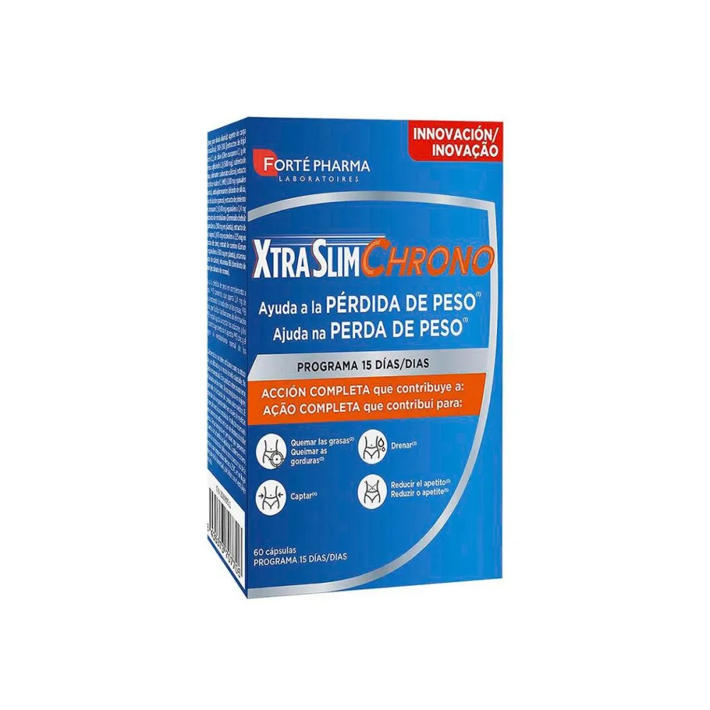 Forte Pharma XtraSlim Chrono 60 Cápsulas | Bonsanté