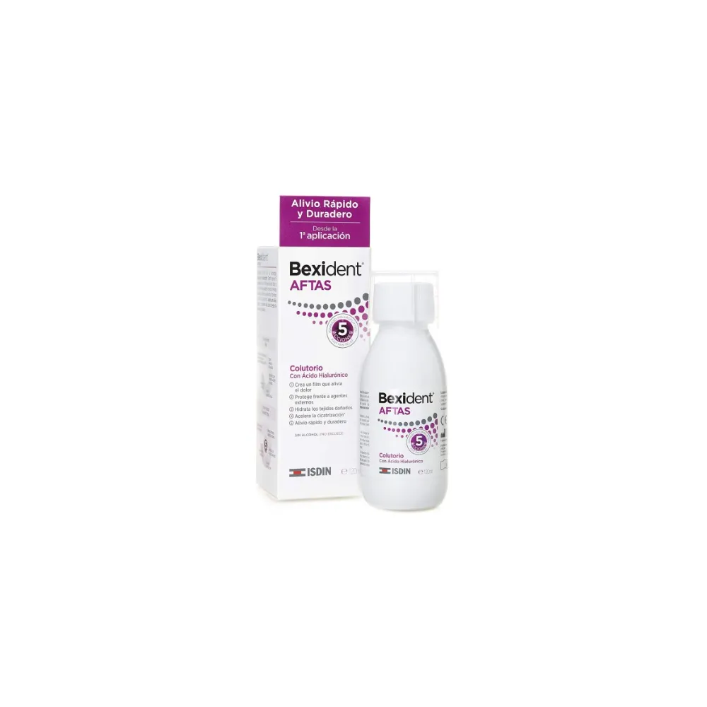ISDIN Bexident Aftas Colutorio 120 ml | Bonsanté