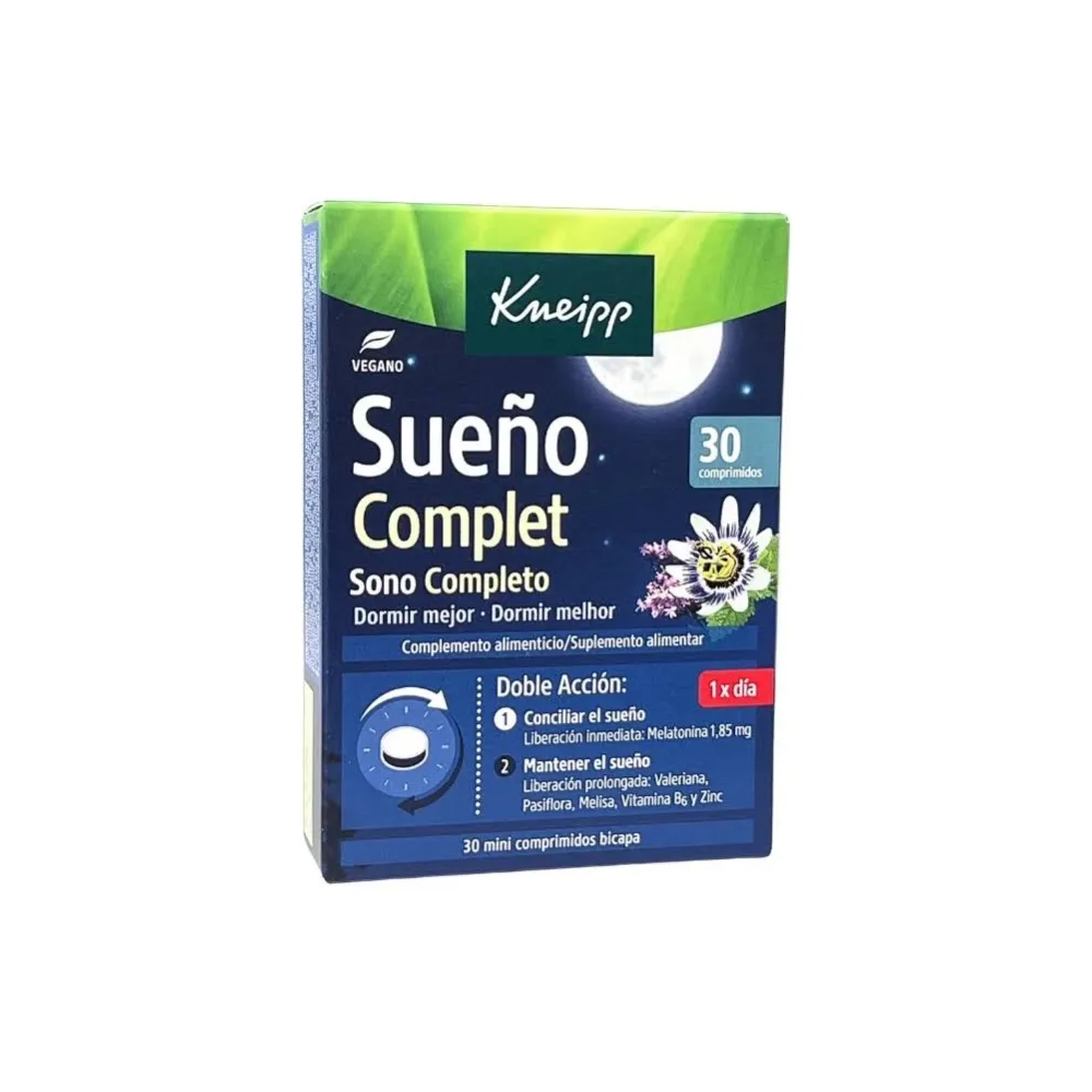 Kneipp Sueño Complet 30 Comprimidos | Bonsanté