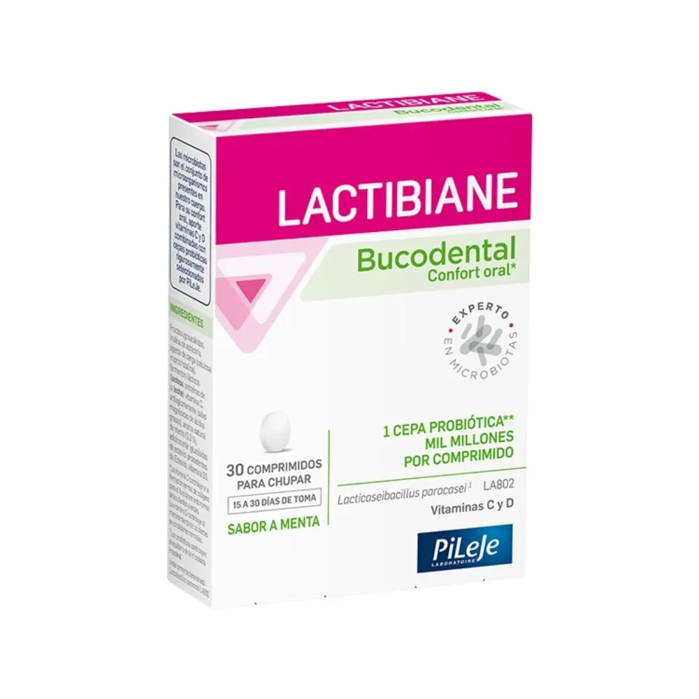 Pileje Lactibiane Bucodental 30 Comprimidos | Bonsanté