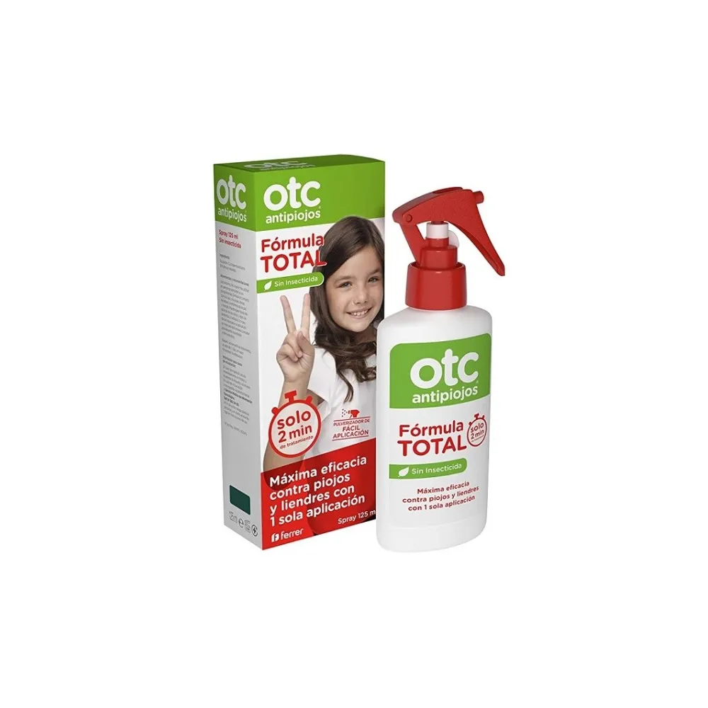 OTC Antipiojos Fórmula Total Spray 125 Ml + Lendrera | Bonsanté