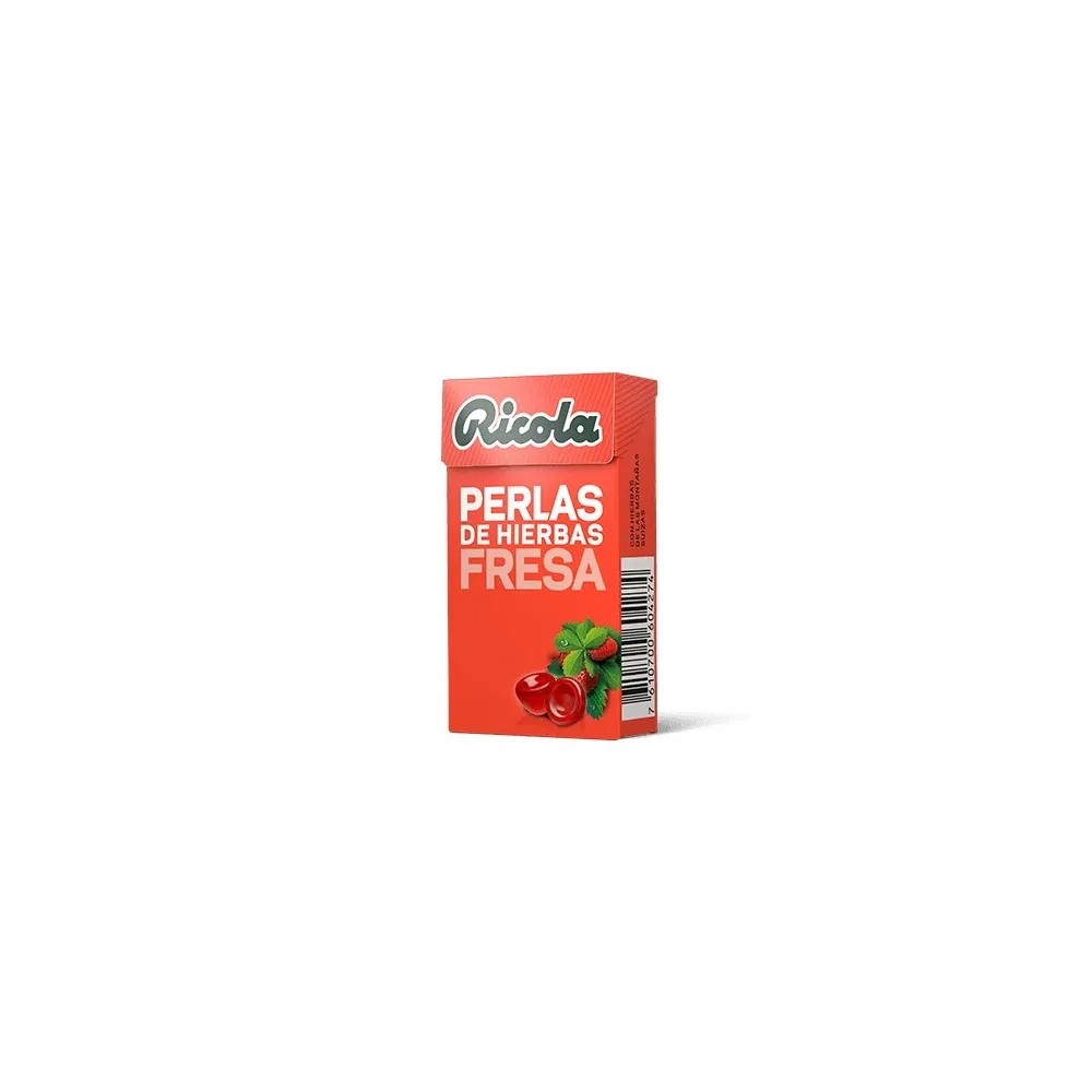Ricola Perlas Hierbas Fresa 25 Gr | Bonsanté