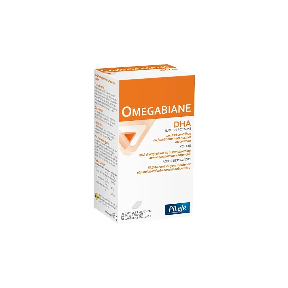 Pileje Omegabiane DHA 80 Cápsulas | Bonsanté
