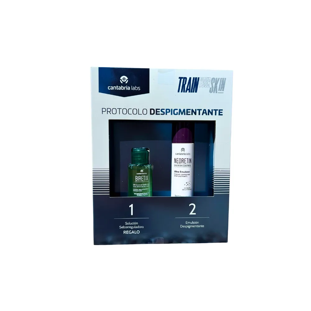 Neoretin Discrom Control PACK Ultra Emulsion Despigmentante + Biretix Oil Control Solution REGALO | Bonsanté