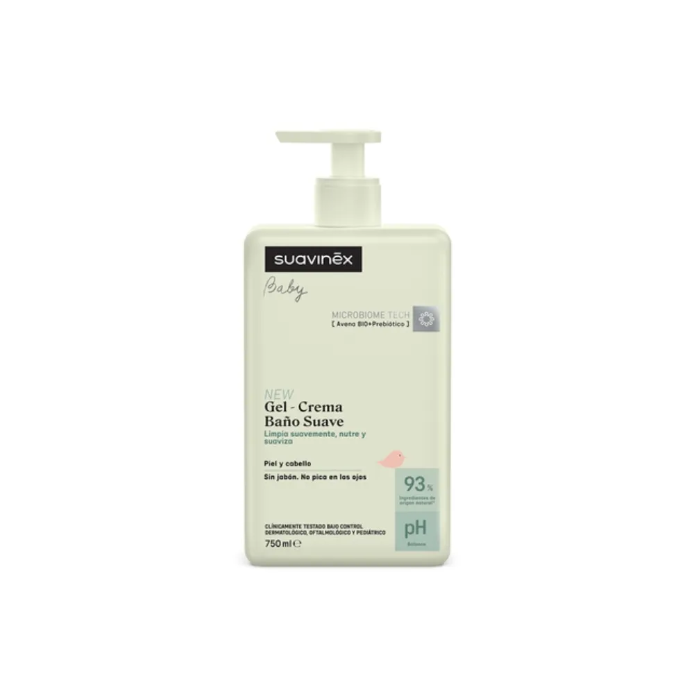 Suavinex Gel - Crema Baño Suave 750 Ml | Bonsanté