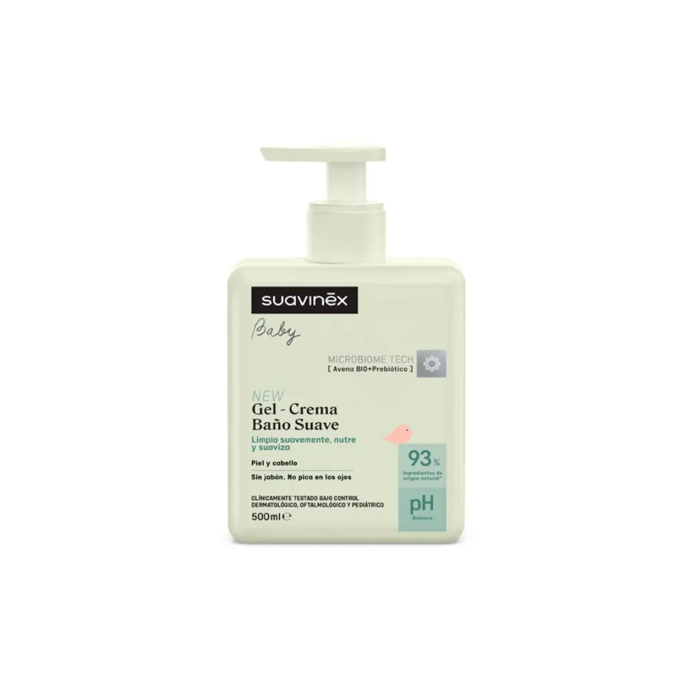 Suavinex Gel Crema Baño Suave 500 ml | Bonsanté