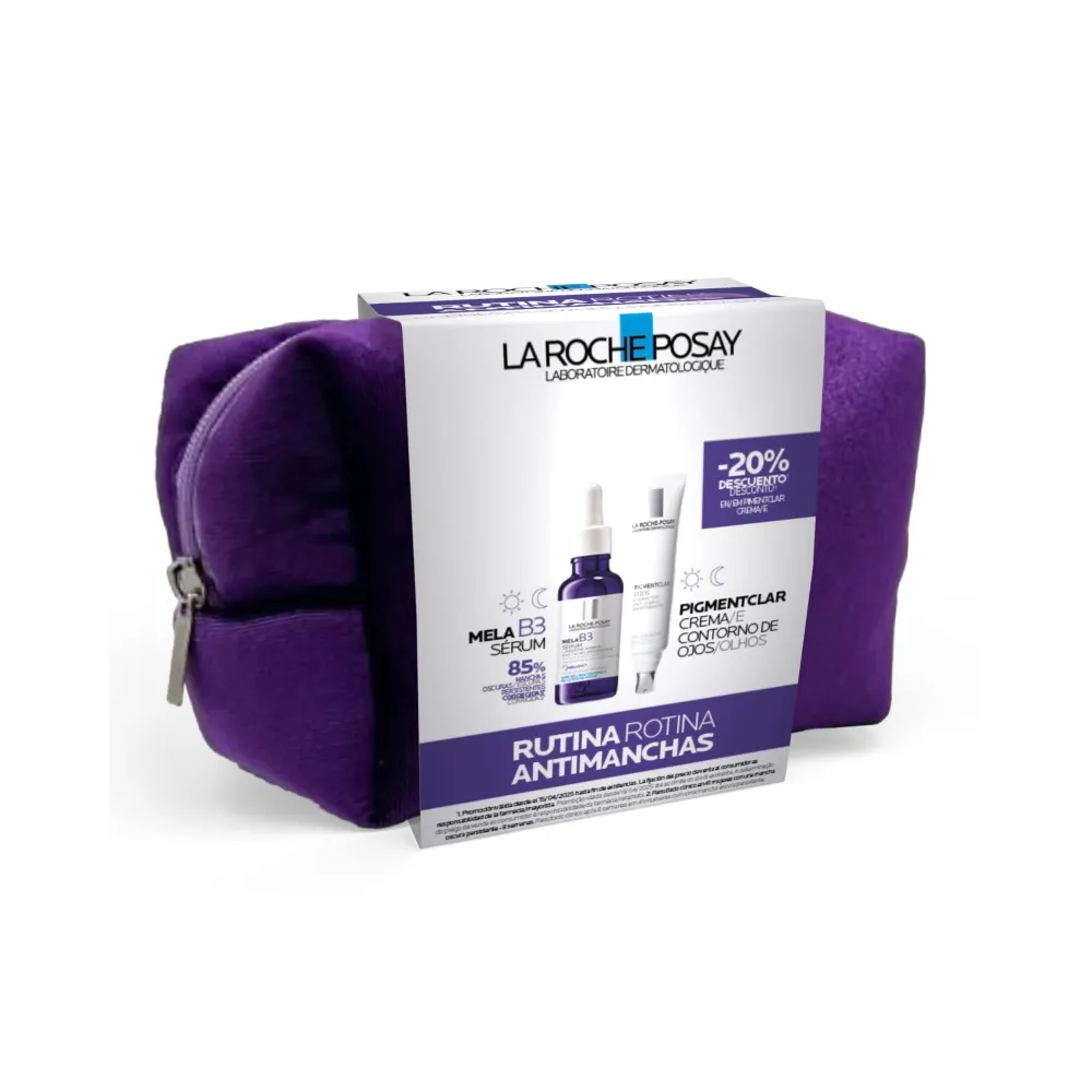 La Roche Posay Sérum Mela B3 50 Ml + Pigmentclar Ojos + Neceser Regalo | Bonsanté