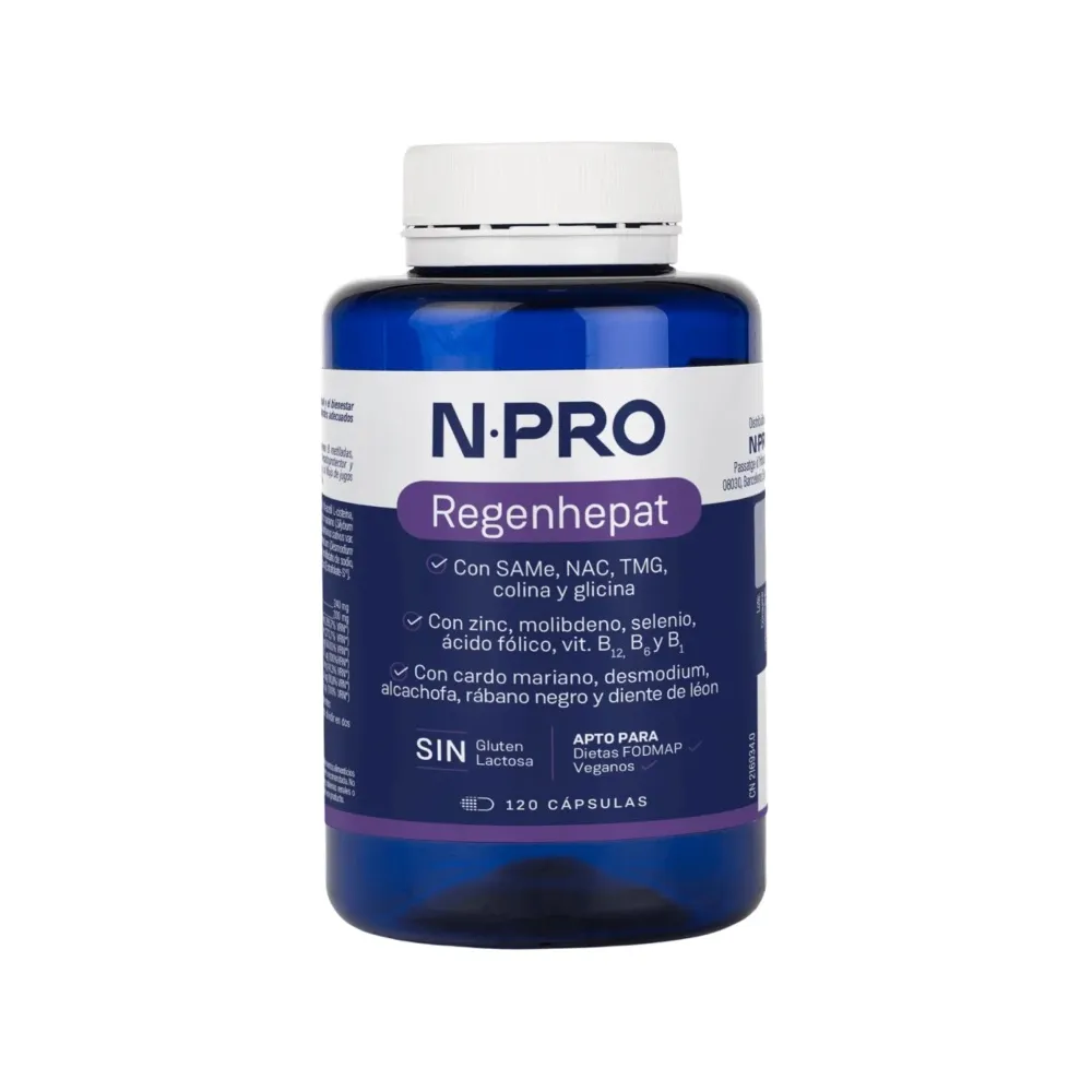 NPRO Regenhepat 120 Cápsulas | Bonsanté