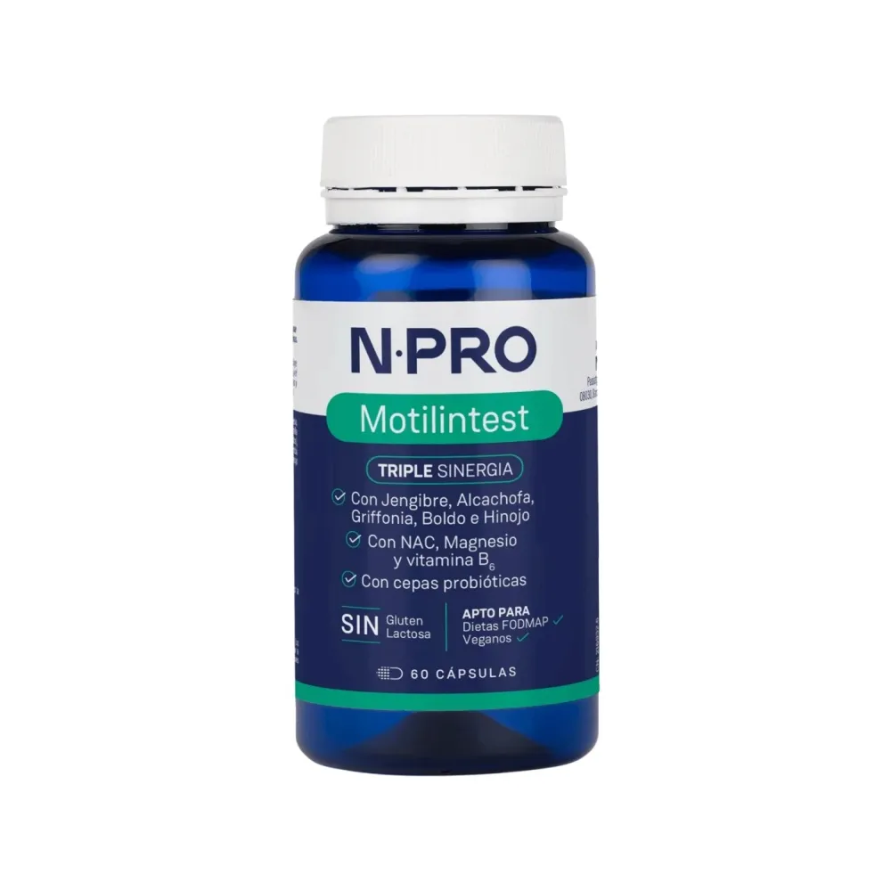 NPRO Motilintest 60 Cápsulas | Bonsanté