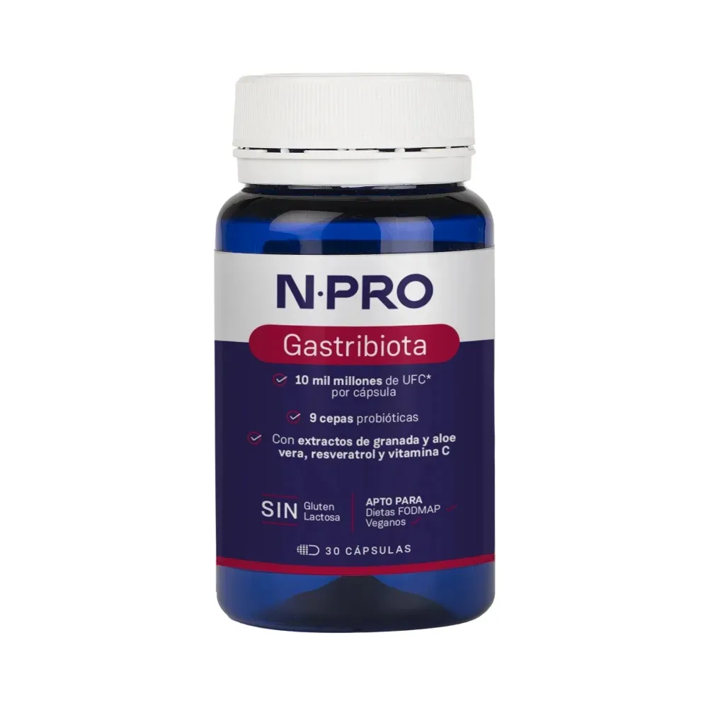 NPRO Gastribiota 30 Cápsulas | Bonsanté