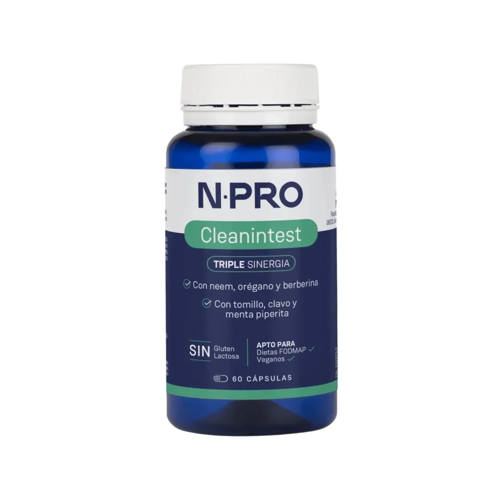 NPRO Cleanintest 60 Cápsulas | Bonsanté