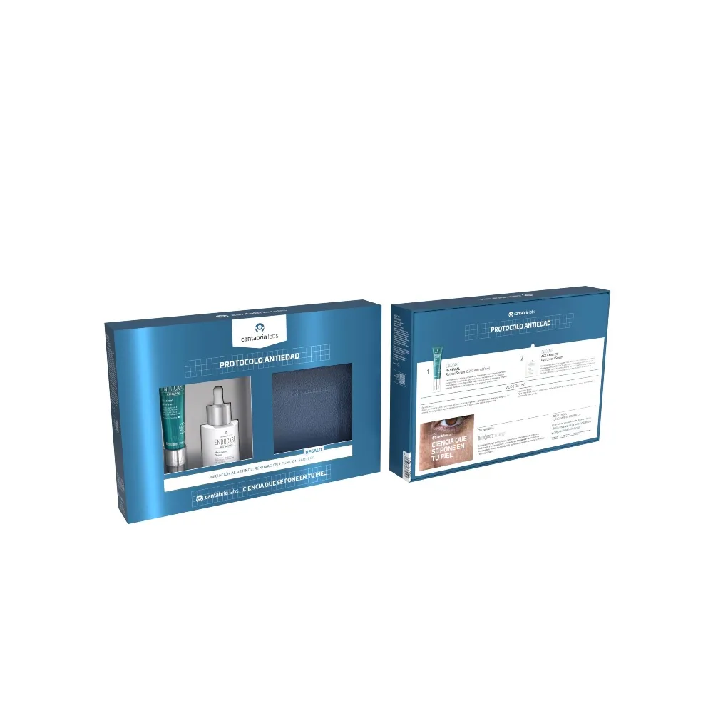 Endocare PACK Renewal Retinol Intensive Serum 0.2% + Age Barrier Hyaluboost + Neceser Regalo | Bonsanté