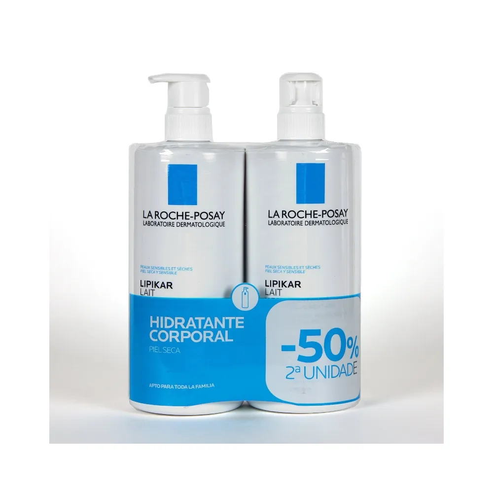 La Roche Posay DUPLO Lipikar Leche 2x750 ml | Bonsanté