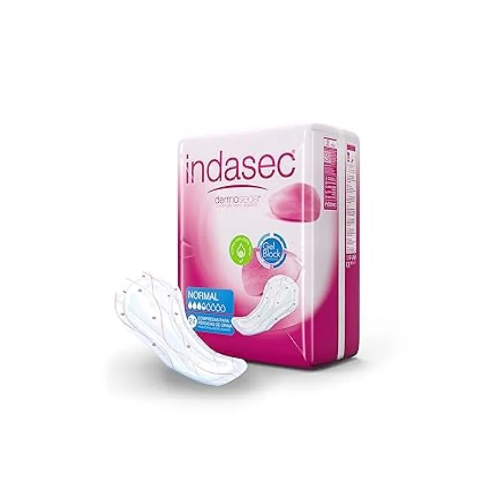Indasec Discreet Compresas Normal 24uds | Bonsanté