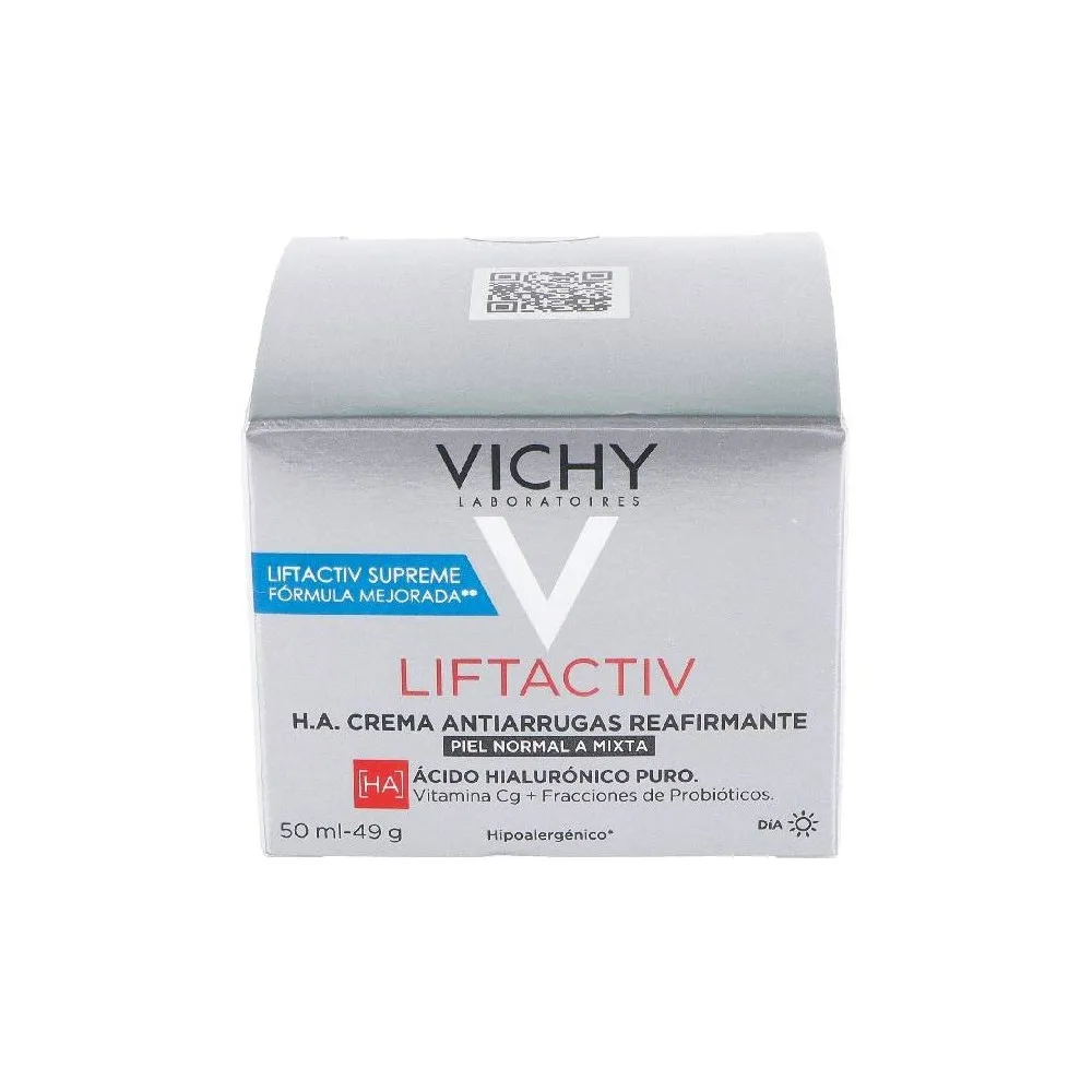 Vichy Liftactiv Supreme Crema H.A Antiarrugas Reafirmante Piel Normal Mixta 50 ml | Bonsanté
