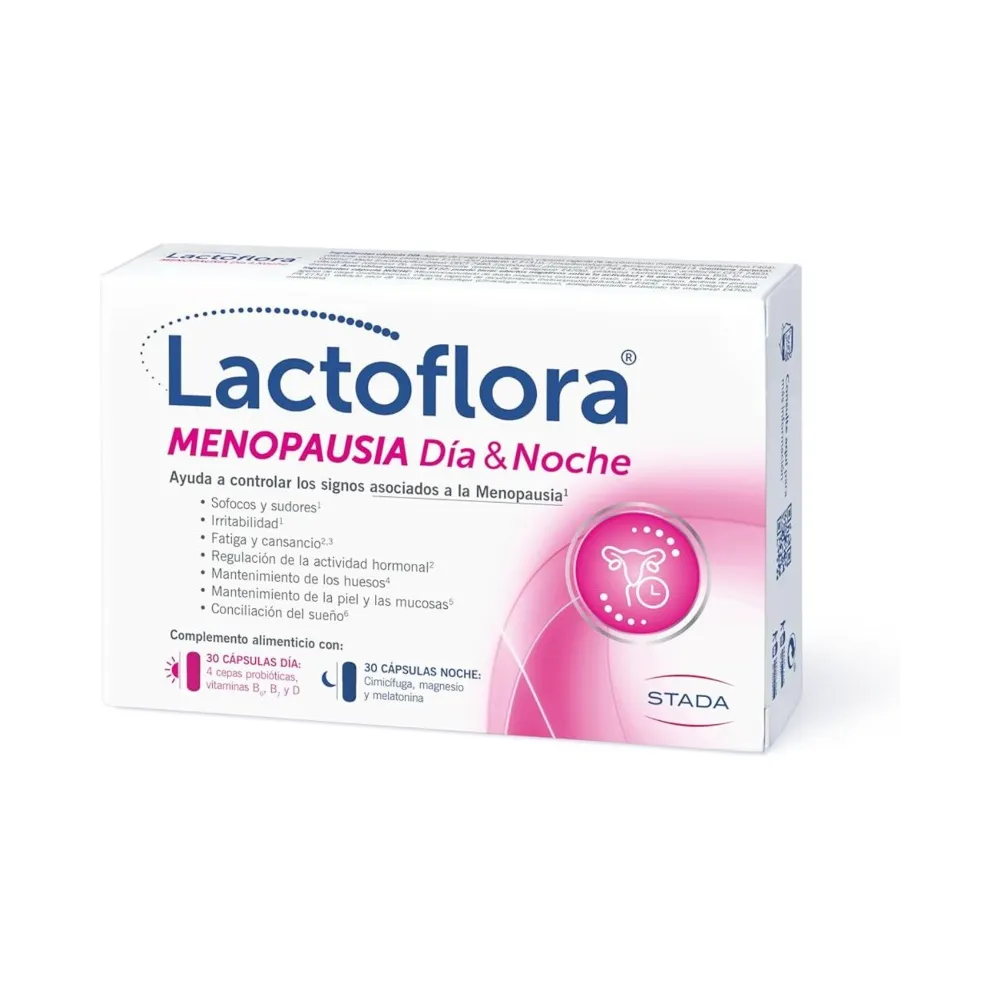 Lactoflora Menopausia Día & Noche 30 cápsulas | Bonsanté