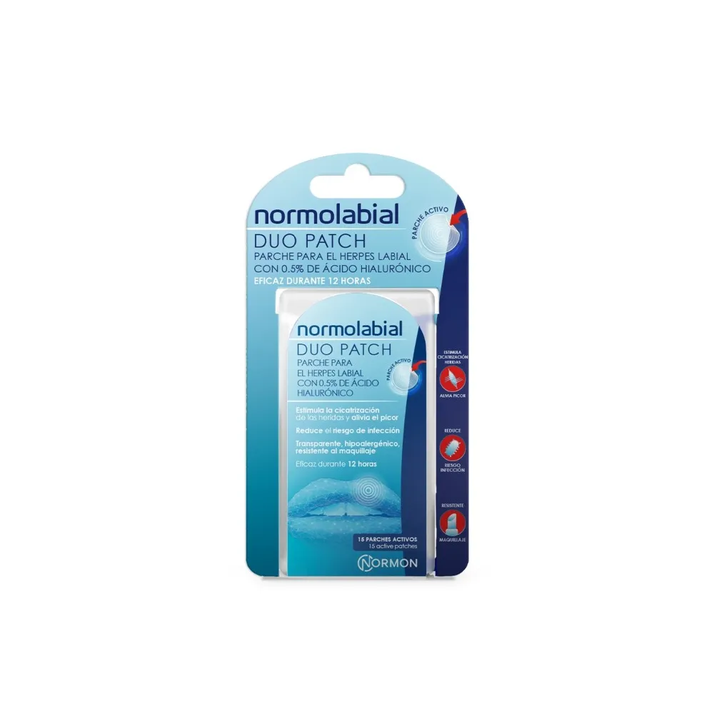 Normolabial Duo Patch 15 uds | Bonsanté