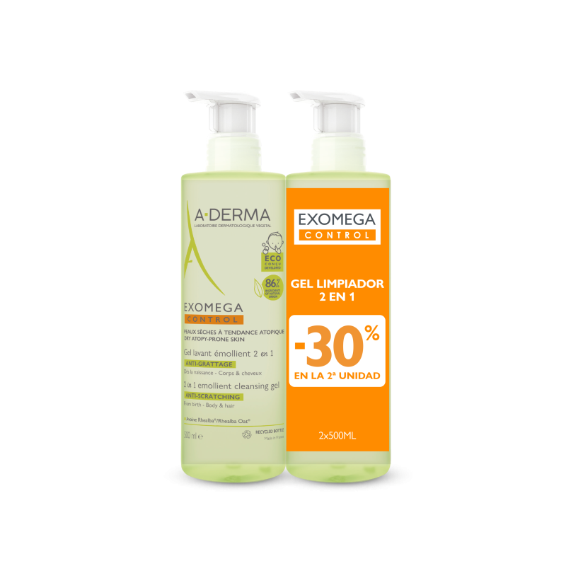 Pierre Fabre Exomega control gel limpiador 2 en 1 500 ml | Bonsanté