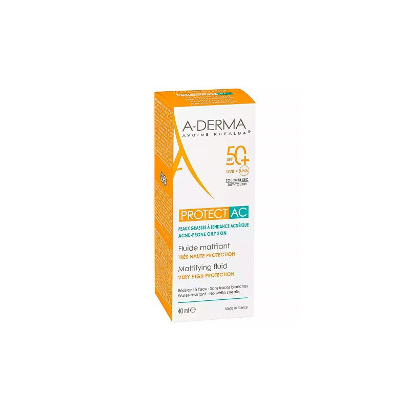 Pierre Fabre Aderma solar facial matificante spf50+ 40 | Bonsanté