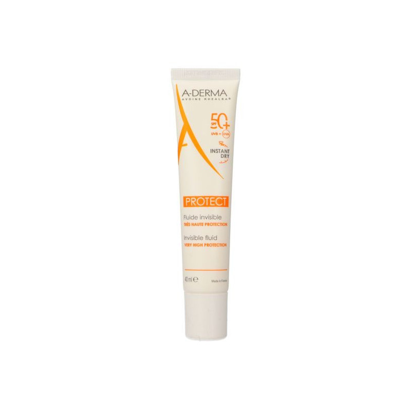 Pierre Fabre Aderma protect fluido solar invisible spf50+ 40 ml | Bons