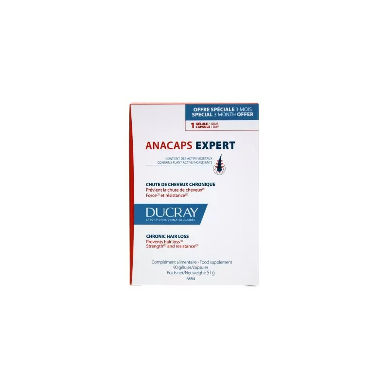 Ducray Anacaps Expert 30 cápsulas | Bonsanté