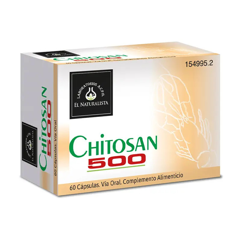 El Naturalista Chitosan 500 60 cápsulas | Bonsanté