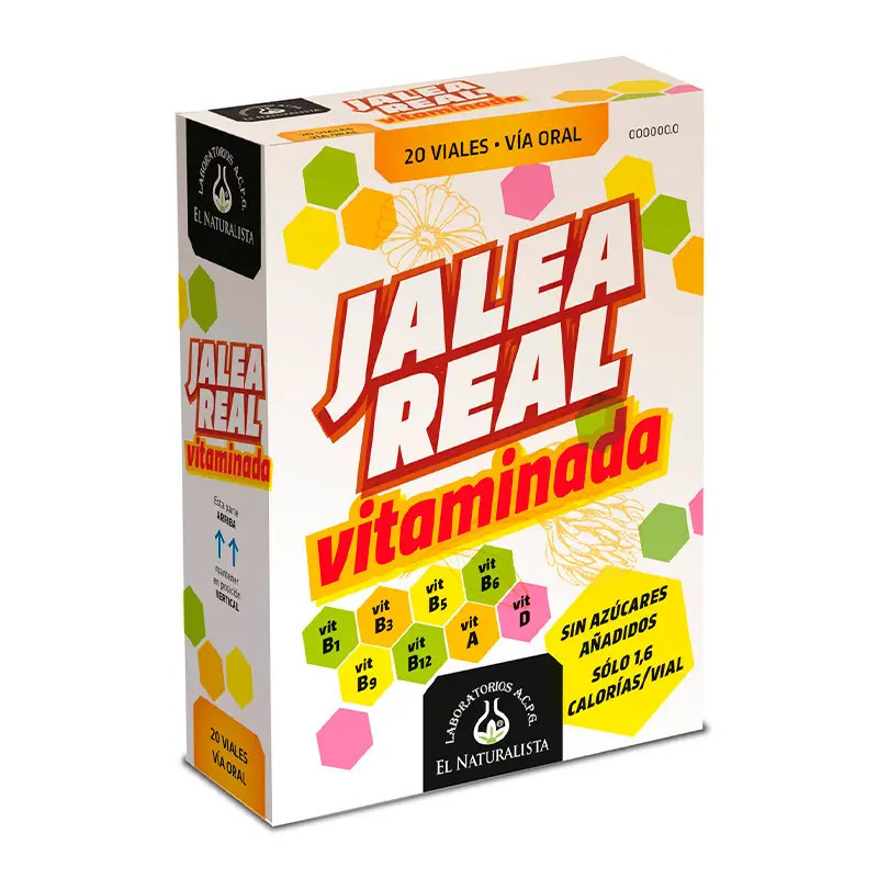 El Naturalista Jalea real vitaminada 20 viales | Bonsanté