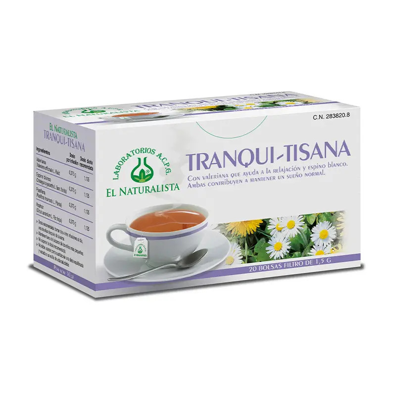 El Naturalista Tranqui-tisana 20 bolsas | Bonsanté