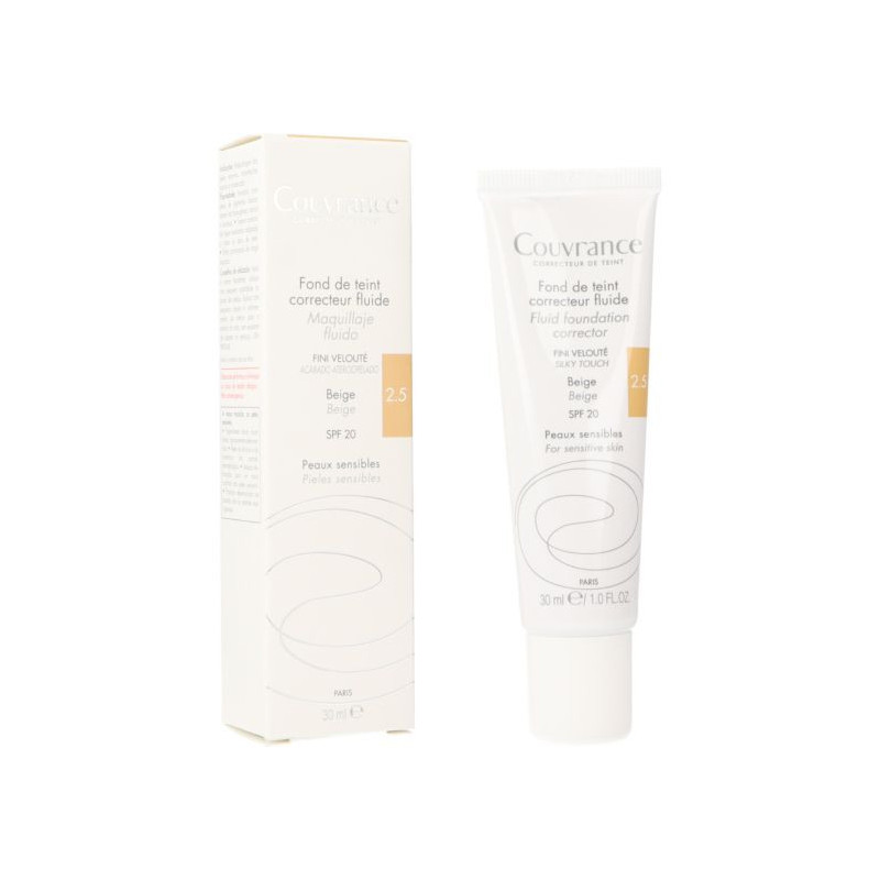 Avene Maquillaje fluido beige 30 ml | Bonsanté