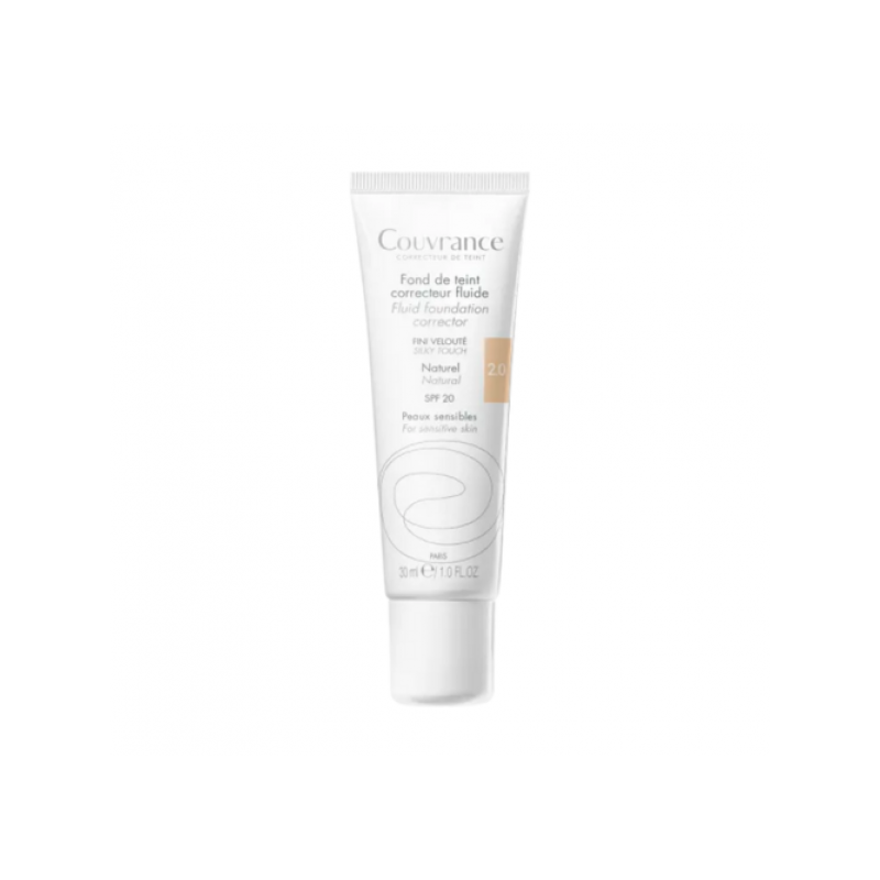 Avene Maquillaje fluido natural 30 ml | Bonsanté