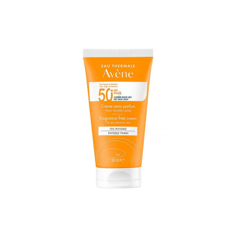 Avene Crema SPF 50+ sin perfume 50 ml | Bonsanté