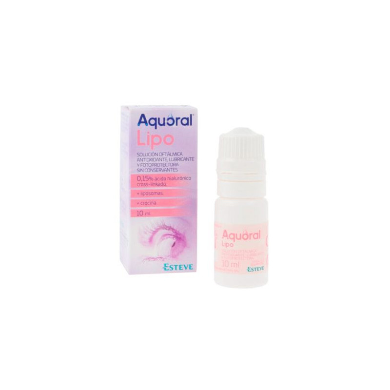 Esteve Aquoral lipo gotas oftálmicas lubricantes estériles | Bonsanté