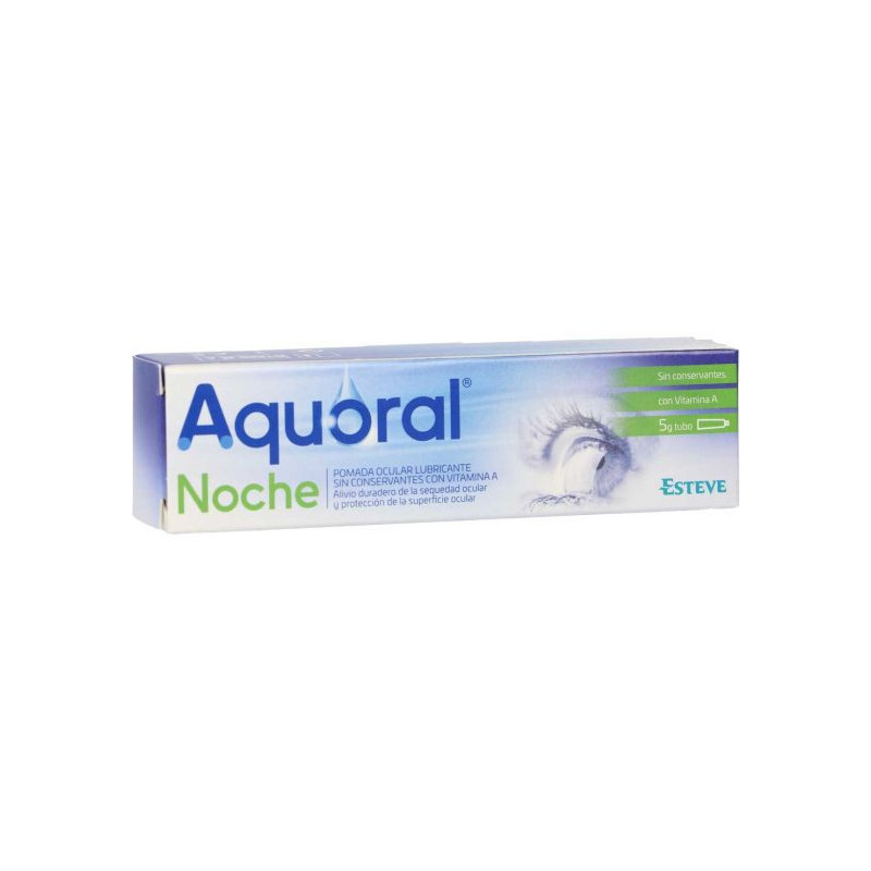 Esteve Aquoral Noche Pomada Ocular Lubricante 5 g | Bonsanté